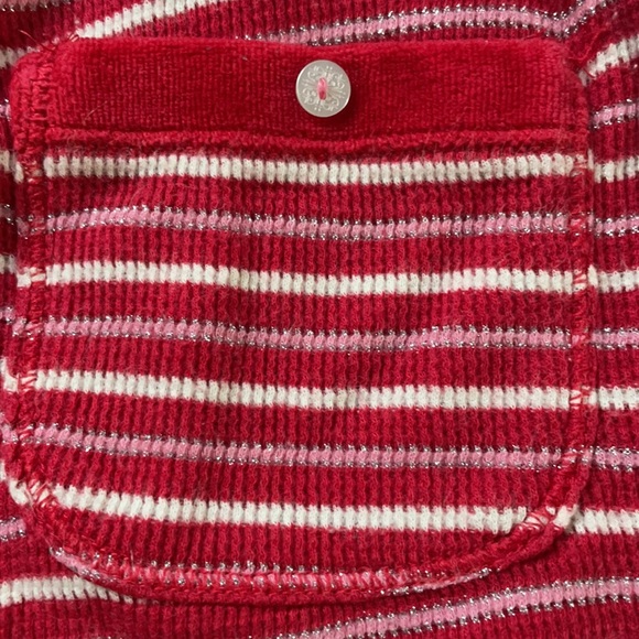 Victoria’s Secret | Red & Pink Striped Thermal Pajama Pants | M - Picture 7 of 12